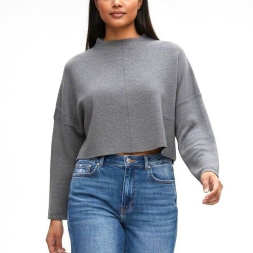 Melrose with Love Pullover Mock neck Sweater, NWT! Size Large